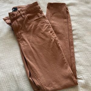 Express Women's Tan Skinny Jeans